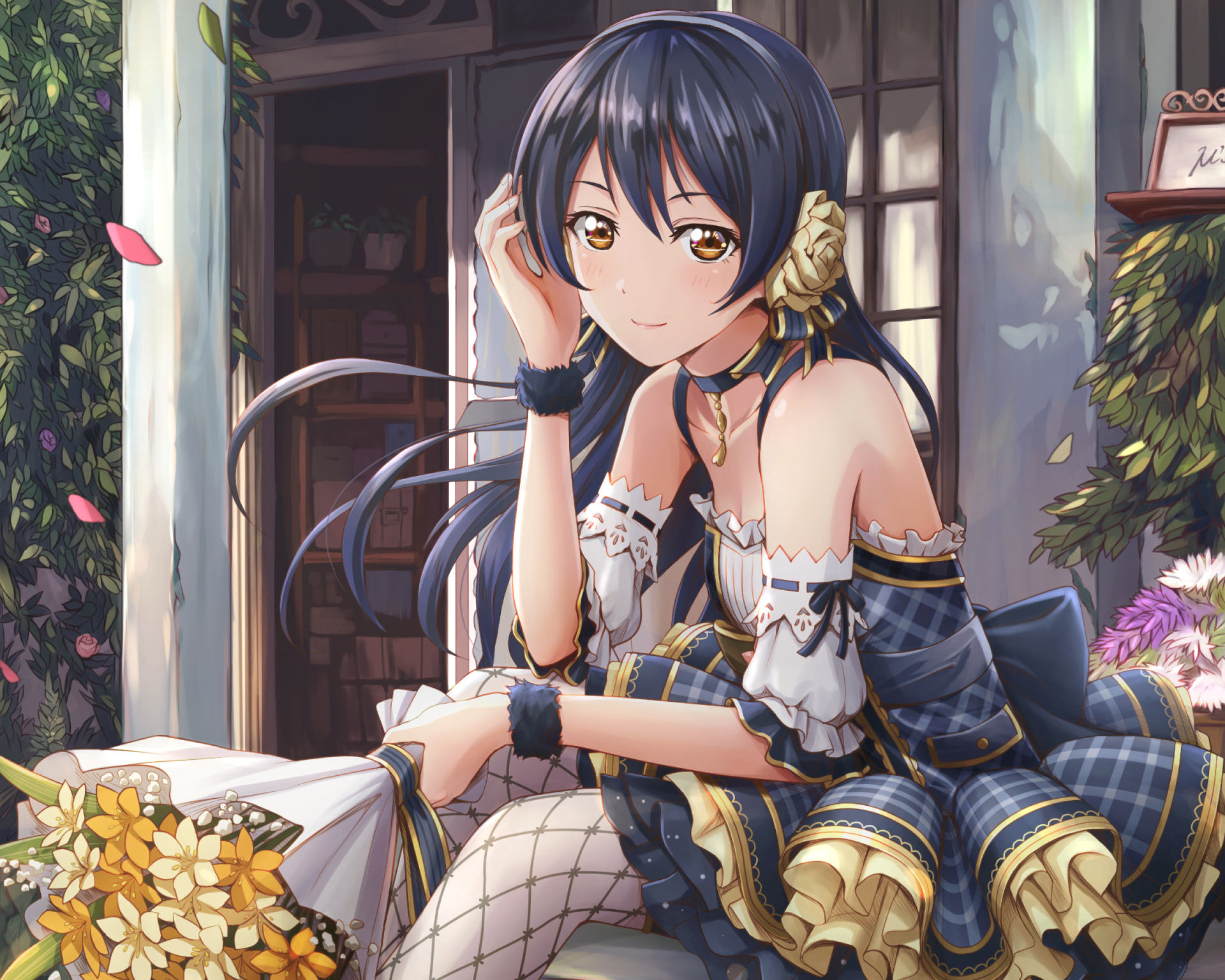 Download Umi Sonoda Anime Love Live! HD Wallpaper by 沙マコ