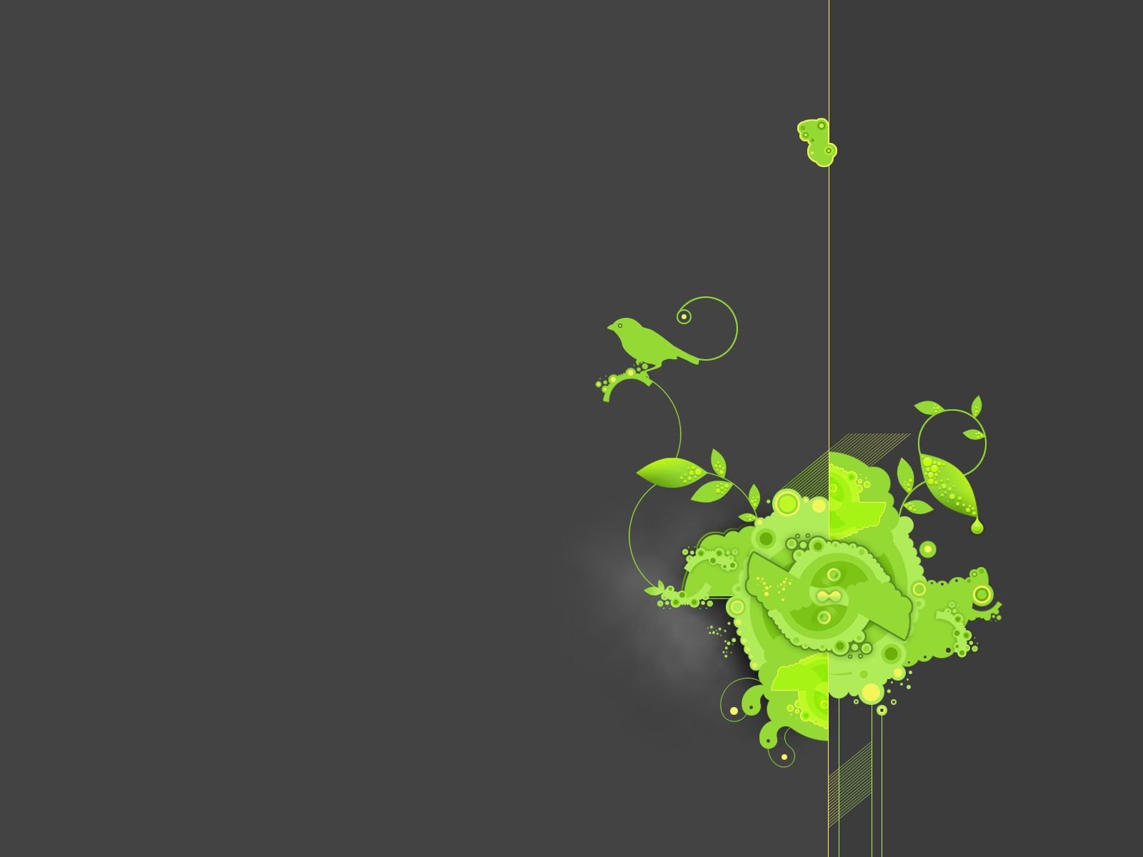 Download Graffiti Fractal Texture Colors Shapes CGI Abstract Green Abstract Green Wallpaper