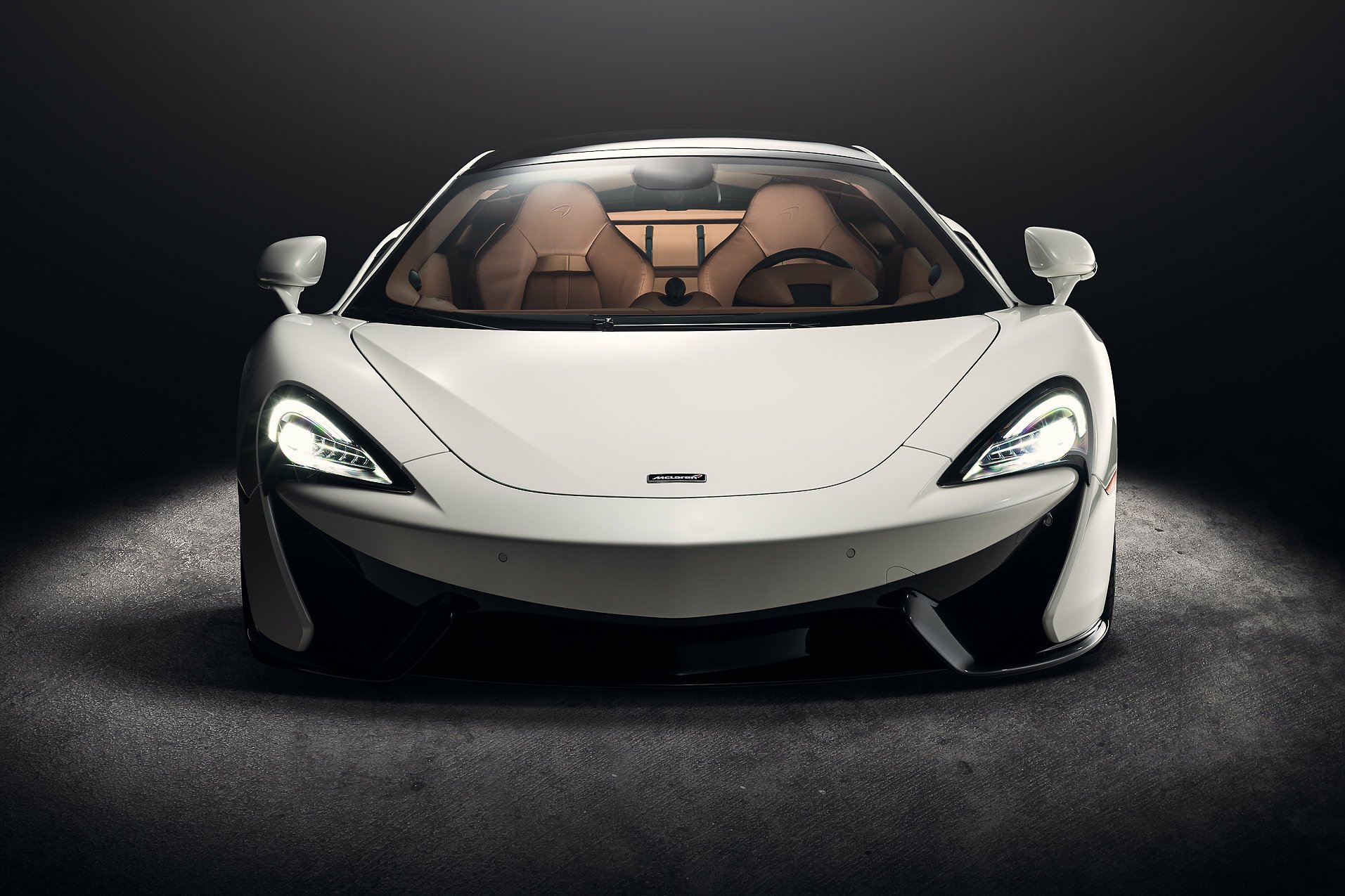 Download Supercar Car White Car McLaren Vehicle McLaren 570GT Wallpaper