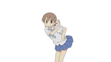 Yuuko Aioi Anime Nichijō HD Desktop Wallpaper | Background Image