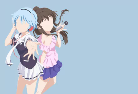 Koyuki Hinashi Fuuka Akitsuki Anime Fuuka HD Desktop Wallpaper | Background Image