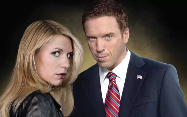 Damian Lewis Claire Danes TV Show Homeland HD Desktop Wallpaper | Background Image