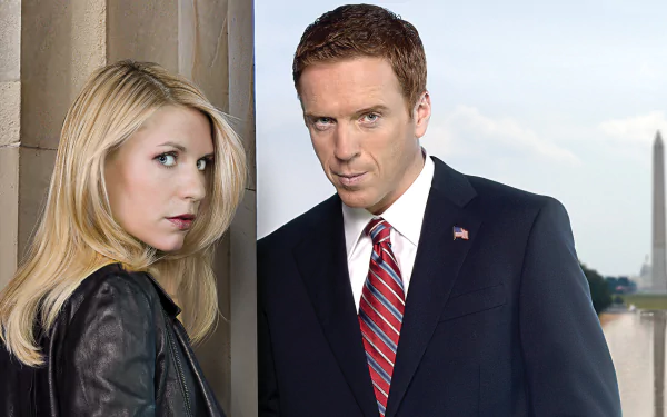 Damian Lewis Claire Danes TV Show Homeland HD Desktop Wallpaper | Background Image