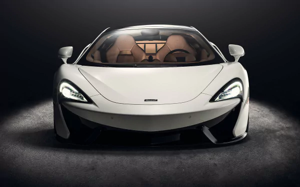 supercar car white car McLaren vehicle McLaren 570GT HD Desktop Wallpaper | Background Image