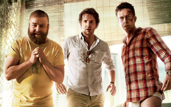 Ed Helms Zach Galifianakis Bradley Cooper movie The Hangover Part II HD Desktop Wallpaper | Background Image