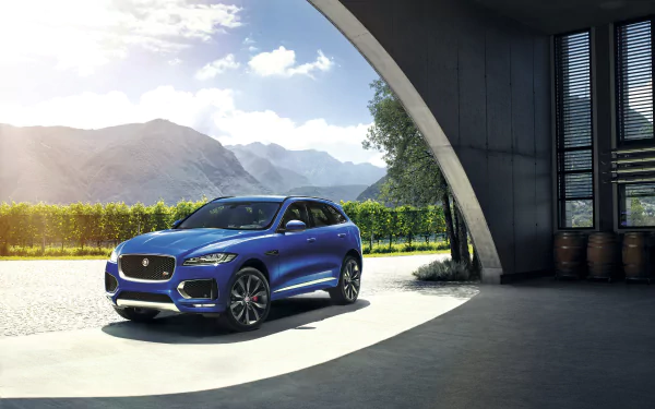 SUV car Jaguar (Car) vehicle Jaguar F-PACE HD Desktop Wallpaper | Background Image