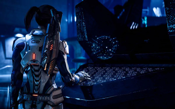 Sara Ryder video game Mass Effect: Andromeda HD Desktop Wallpaper | Background Image