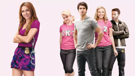 Joshua Bowman Kelly Osbourne Eloise Mumford Jeremy Piven Miley Cyrus movie So Undercover HD Desktop Wallpaper | Background Image