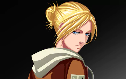 Annie Leonhart Attack on Titan Anime HD Desktop Wallpaper | Background Image