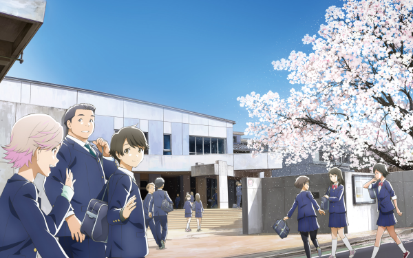 Anime Tsuki ga Kirei Akane Mizuno Kotarō Azumi HD Wallpaper | Background Image