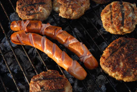  Meat Rissoles and Frankfurter