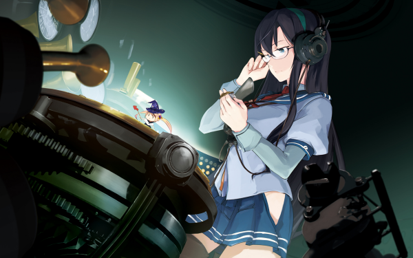 Anime Kantai Collection Ooyodo Fairy HD Wallpaper | Background Image