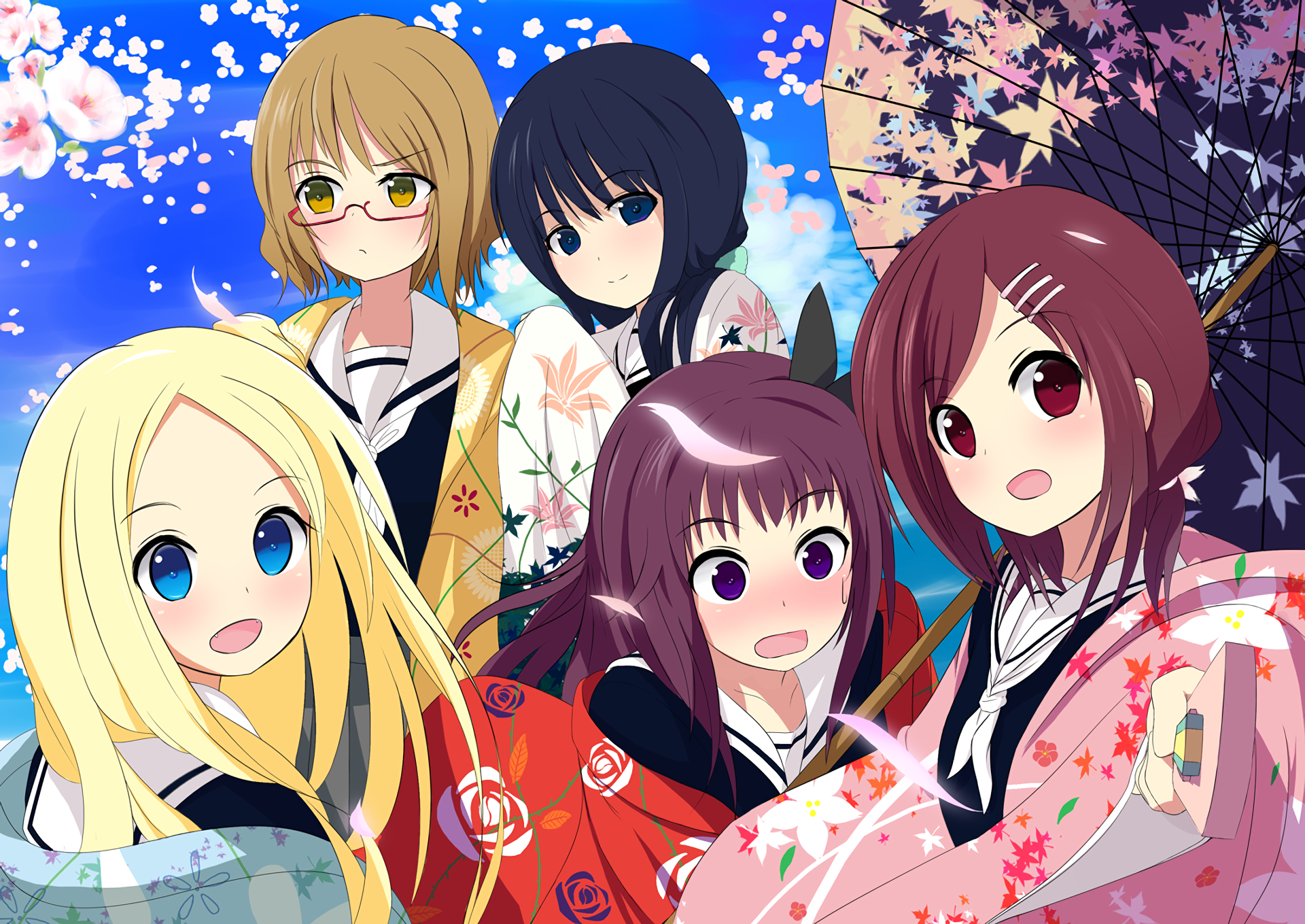 Hanayamata A Sub Gallery By: RyuZU²