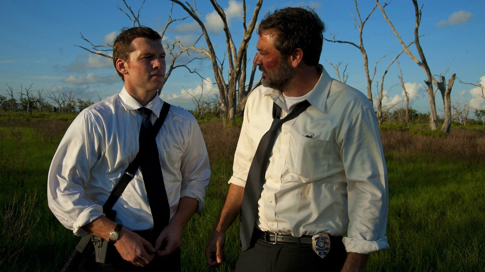 Download Sam Worthington Jeffrey Dean Morgan Movie Texas Killing Fields HD Wallpaper