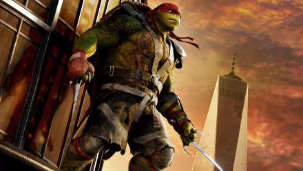 Raphael (TMNT) movie Teenage Mutant Ninja Turtles: Out Of The Shadows HD Desktop Wallpaper | Background Image