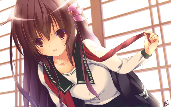 Kisaragi (Kancolle) Anime Kantai Collection HD Desktop Wallpaper | Background Image