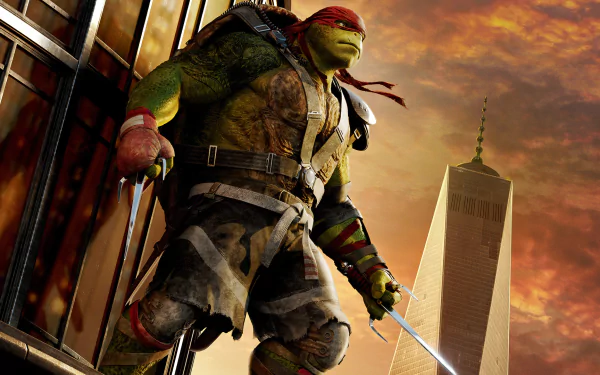 Raphael (TMNT) movie Teenage Mutant Ninja Turtles: Out Of The Shadows HD Desktop Wallpaper | Background Image