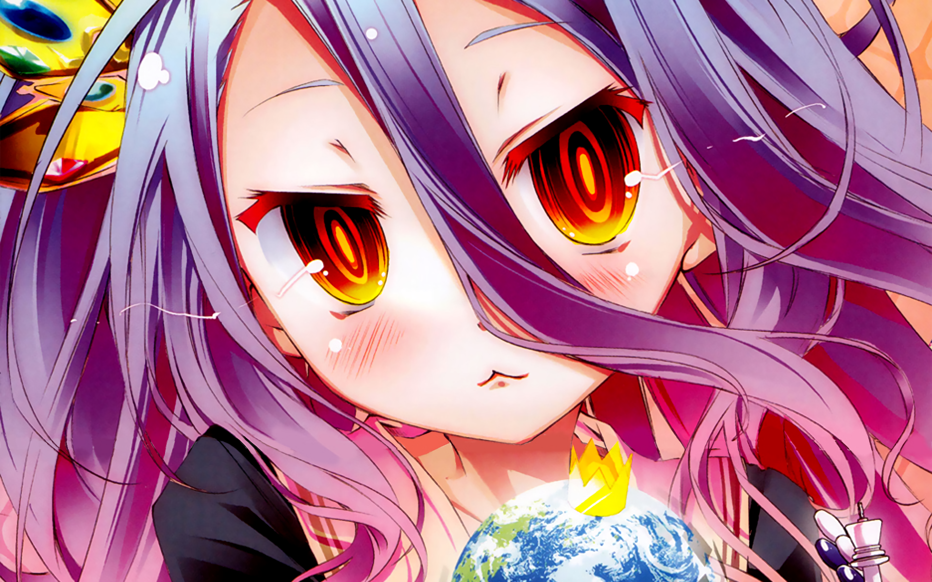 Wallpaper : No Game No Life, anime girls, chess, digital art, Shiro No Game  No Life, dress 1920x1080 - Didou - 1794603 - HD Wallpapers - WallHere