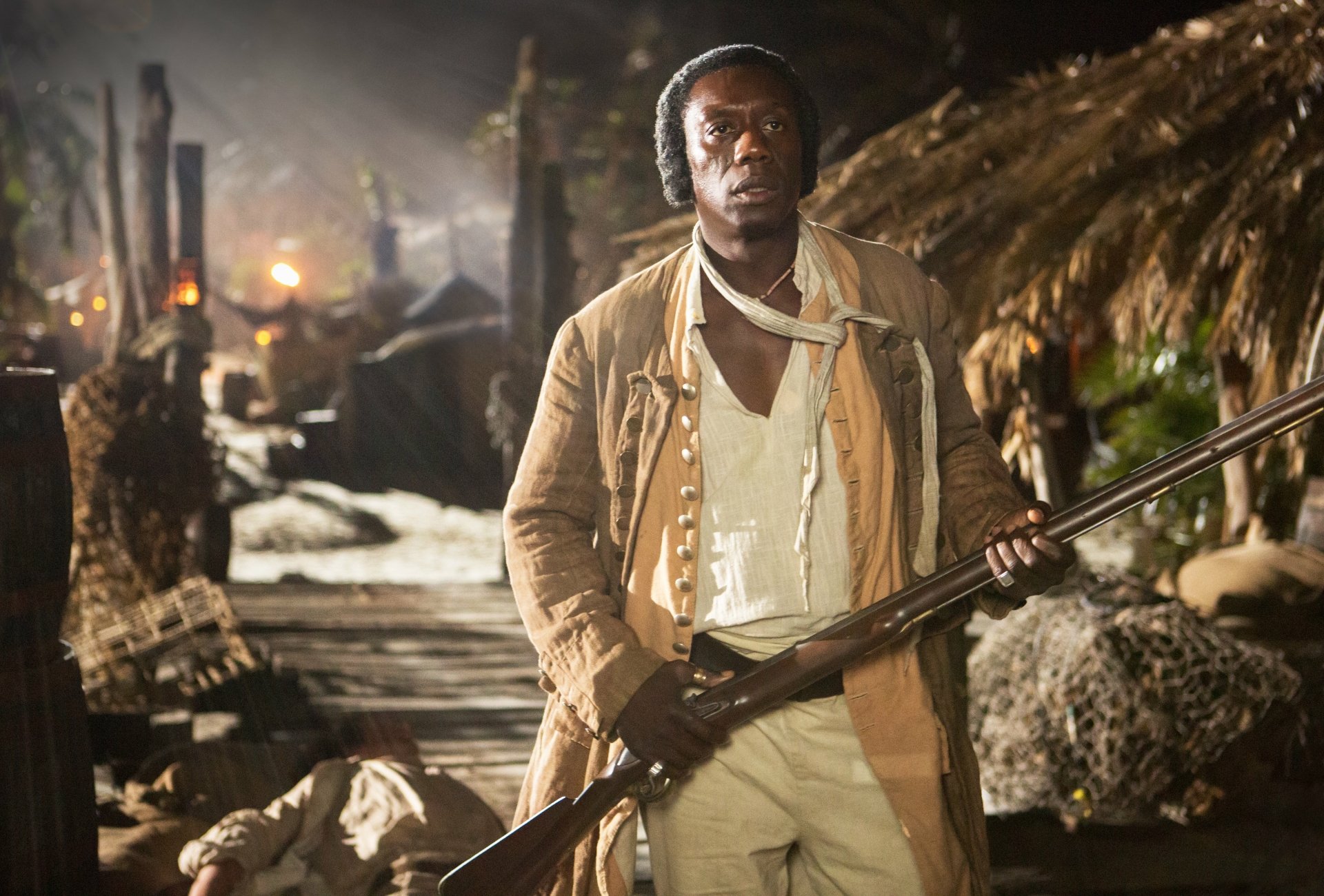 Download Mr. Scott (Black Sails) Hakeem Kae-Kazim TV Show Black Sails 4k Ultra HD Wallpaper