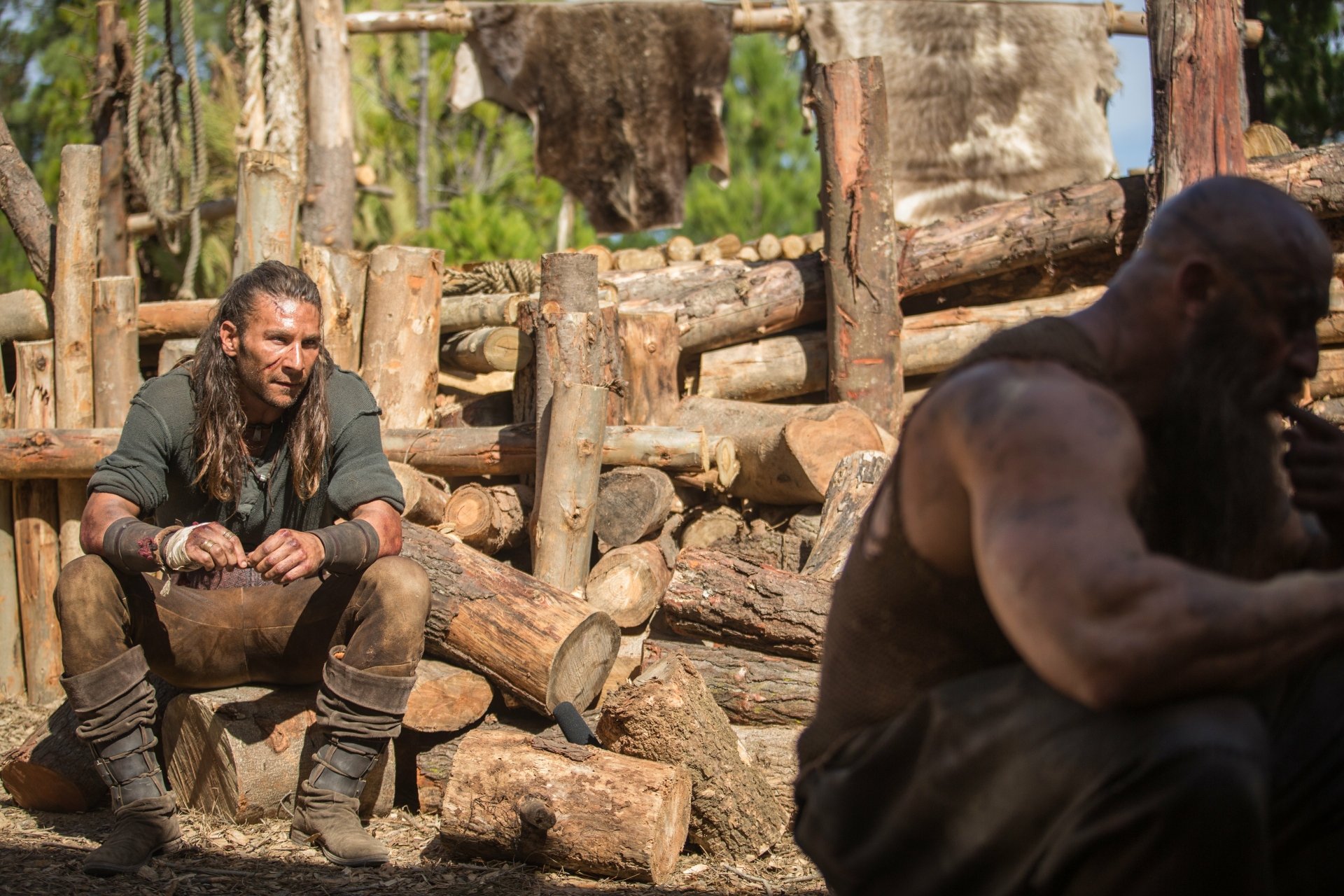 Download Zach McGowan Charles Vane (Black Sails) TV Show Black Sails 4k Ultra HD Wallpaper