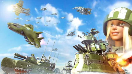 video game Battalion Wars 2 HD Desktop Wallpaper | Background Image