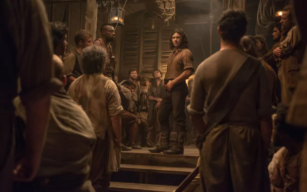 John Silver (Black Sails) Luke Arnold TV Show Black Sails HD Desktop Wallpaper | Background Image