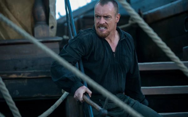 Captain Flint (Black Sails) Toby Stephens TV Show Black Sails HD Desktop Wallpaper | Background Image