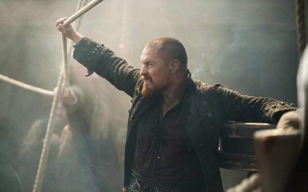 Captain Flint (Black Sails) Toby Stephens TV Show Black Sails HD Desktop Wallpaper | Background Image