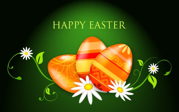 Holiday Easter Happy Easter Flower Easter Egg Egg Colorful HD Wallpaper | Background Image
