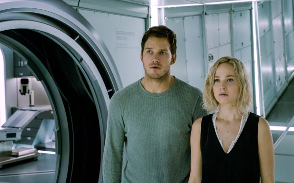 Chris Pratt Jennifer Lawrence Passengers movie HD Desktop Wallpaper | Background Image