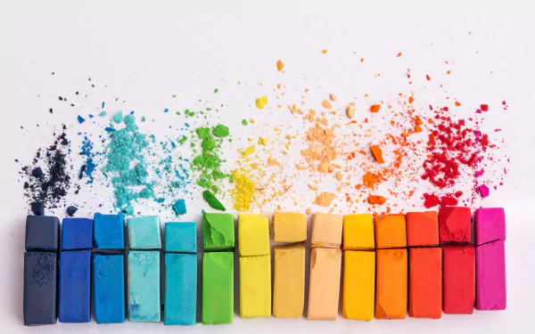 chalk colorful rainbow photography colors HD Desktop Wallpaper | Background Image