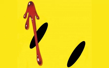 A vibrant HD desktop wallpaper featuring the iconic smiley face from the Watchmen comic, marked by a streak of red, symbolizing the blend of innocence and chaos.