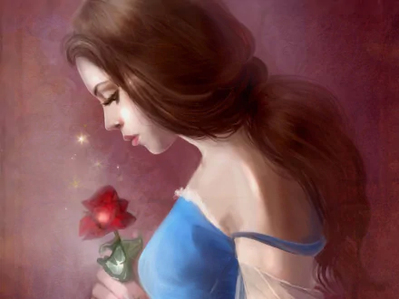  Belle from &quot;Beauty and the Beast&quot; by Elf-in-mirror