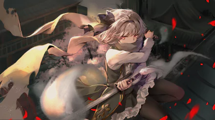 pantyhose Myon (Touhou) Youmu Konpaku Anime Touhou HD Desktop Wallpaper | Background Image