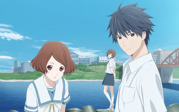 Sumire Souma Misora Haruki Kei Asai Anime Sakurada Reset HD Desktop Wallpaper | Background Image