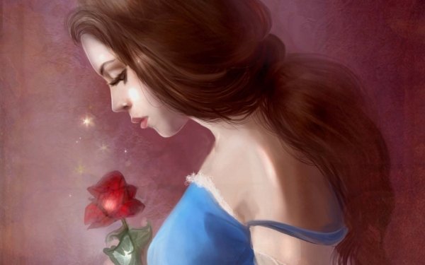 Movie Beauty And The Beast (1991) Beauty and the Beast Beauty And The Beast Belle Rose HD Wallpaper | Background Image