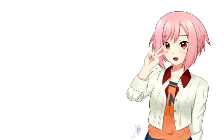 Yoshino Koharu Anime Sakura Quest HD Desktop Wallpaper | Background Image
