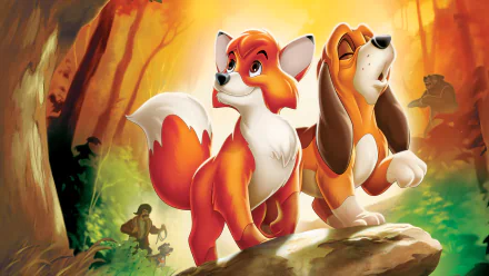 movie The Fox and the Hound HD Desktop Wallpaper | Background Image