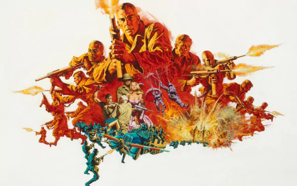 movie The Dirty Dozen HD Desktop Wallpaper | Background Image