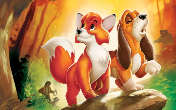movie The Fox and the Hound HD Desktop Wallpaper | Background Image