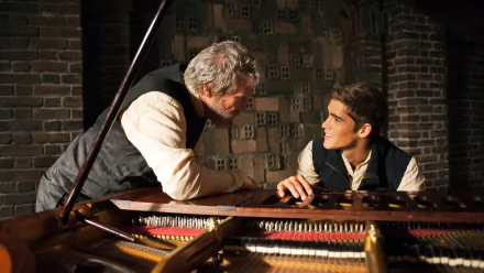 Brenton Thwaites Jeff Bridges movie The Giver HD Desktop Wallpaper | Background Image