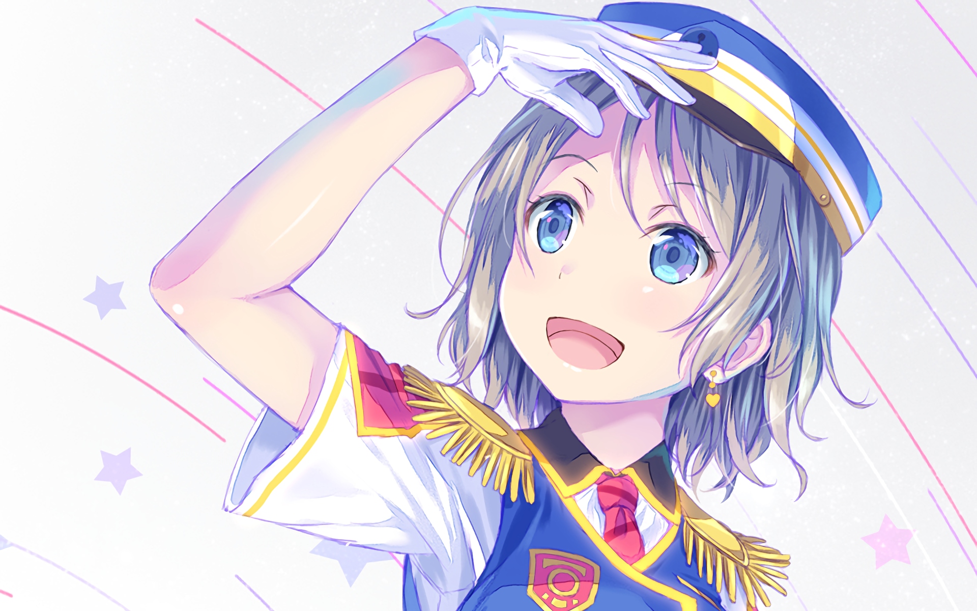 Download You Watanabe Anime Love Live! Sunshine!! HD Wallpaper by うえはらゆきひこ