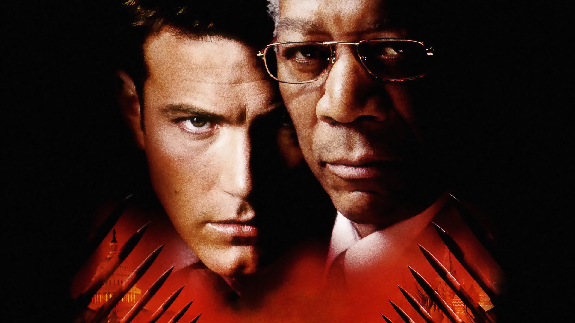 Download Morgan Freeman Ben Affleck Movie The Sum Of All Fears HD Wallpaper