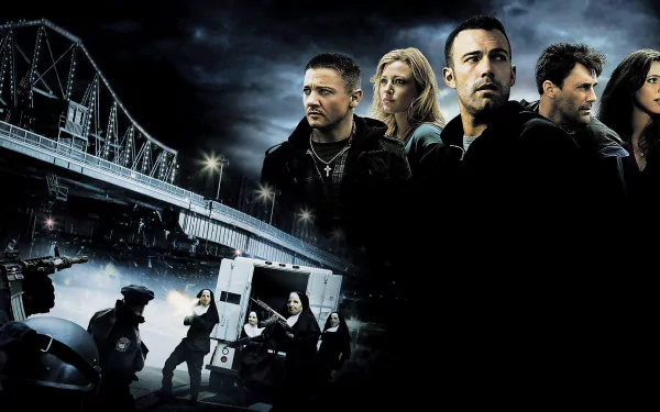 Jon Hamm Rebecca Hall Blake Lively Ben Affleck Jeremy Renner movie the town HD Desktop Wallpaper | Background Image