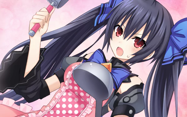 Noire (Hyperdimension Neptunia) video game Hyperdimension Neptunia HD Desktop Wallpaper | Background Image