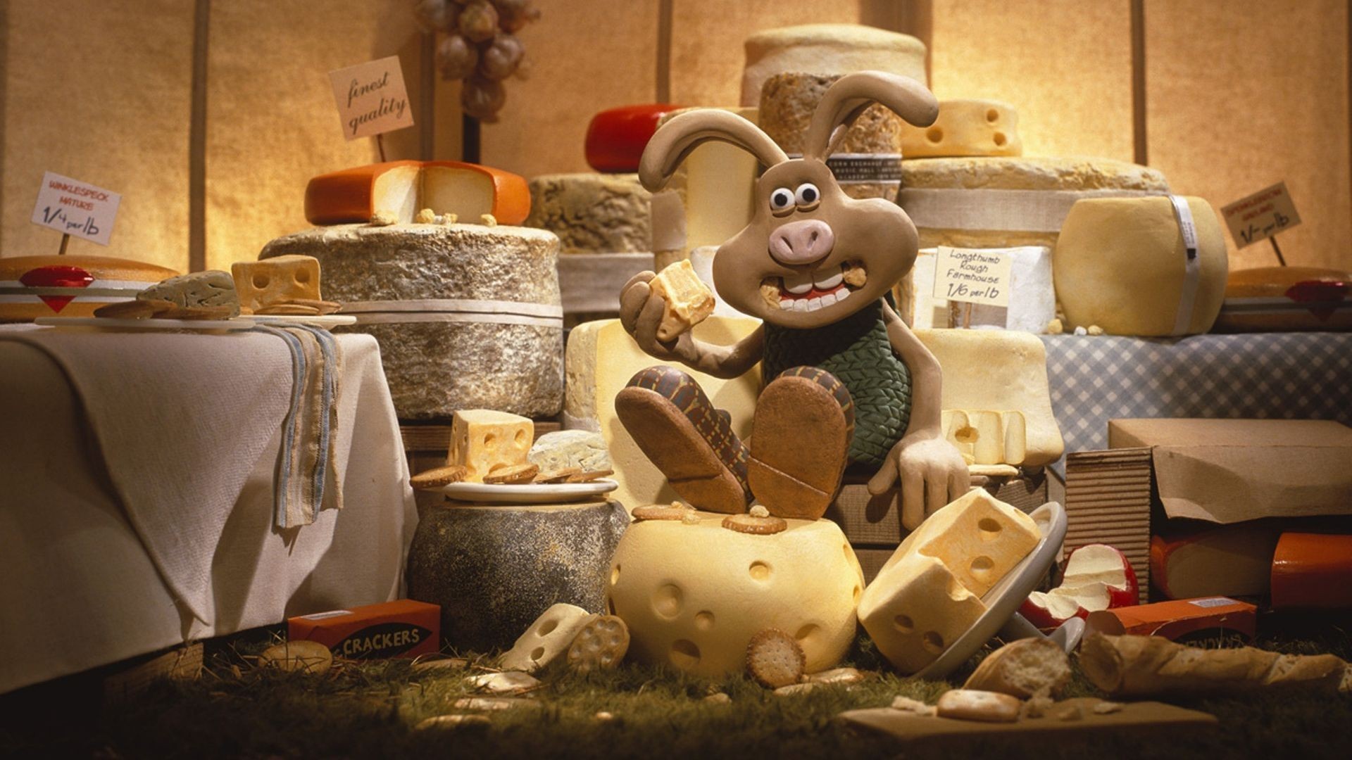 Movie Wallace & Gromit: The Curse of the Were-Rabbit HD Wallpaper