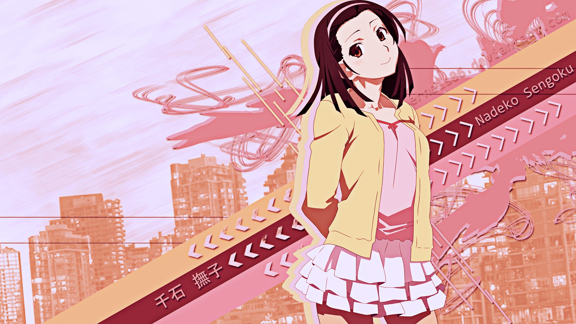 Download Nadeko Sengoku Anime Monogatari (Series) HD Wallpaper ...