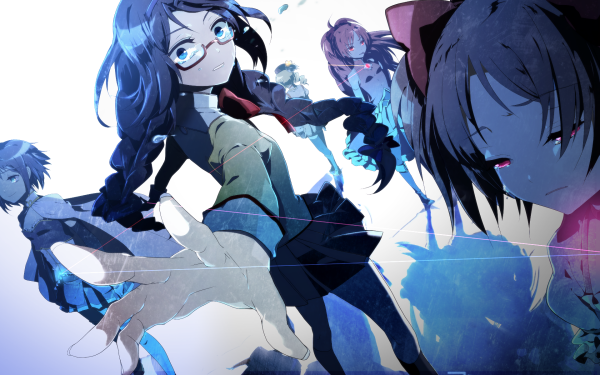 Anime Puella Magi Madoka Magica Kyōko Sakura Homura Akemi Madoka Kaname Sayaka Miki Mami Tomoe HD Wallpaper | Background Image