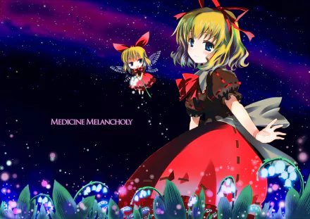 Su-San (Touhou) Medicine Melancholy Anime Touhou HD Desktop Wallpaper | Background Image