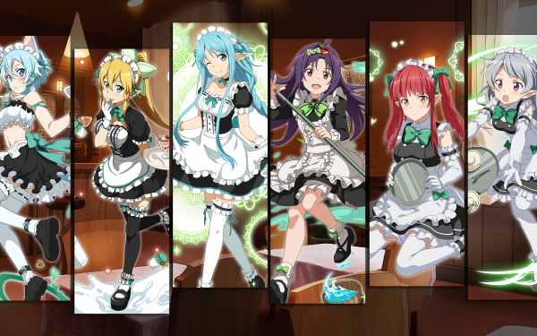 Anime Sword Art Online Sword Art Online: Memory Defrag Maid HD Wallpaper | Background Image